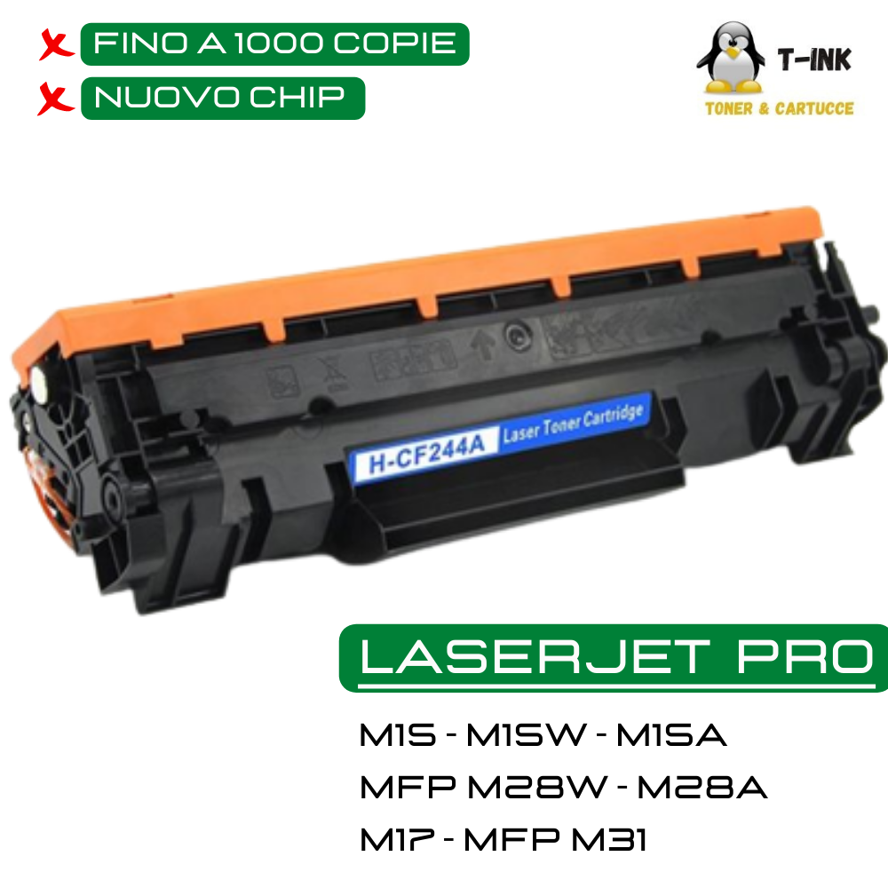 Toner CF244A HP 44A Laserjet Pro M15